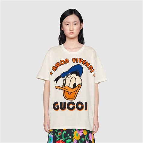 gucci shirt donald duck